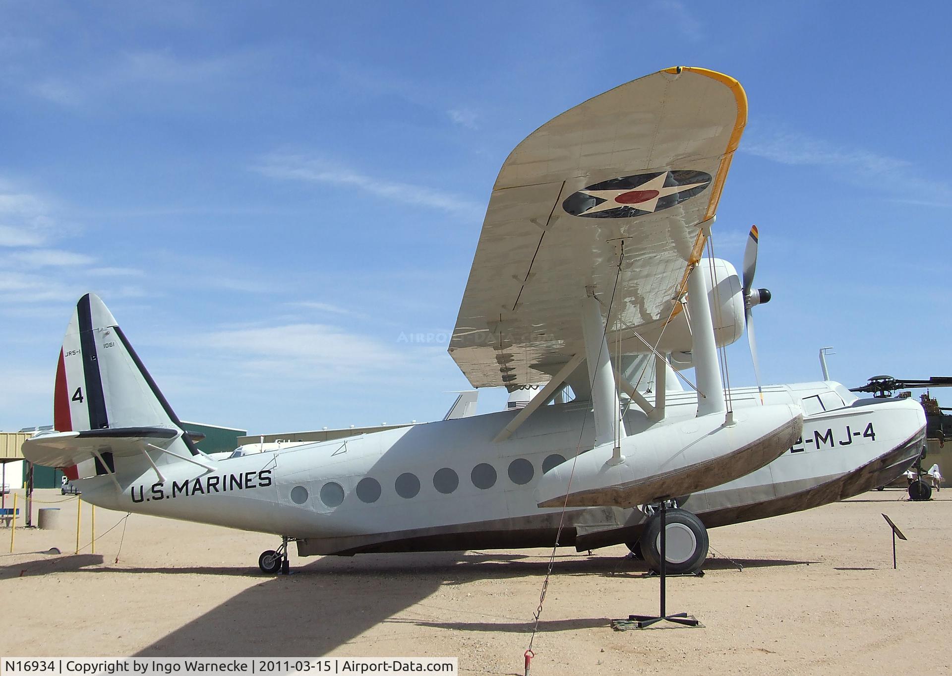 N16934, 1936 Sikorsky S-43 C/N 4325, Sikorsky S-43 
