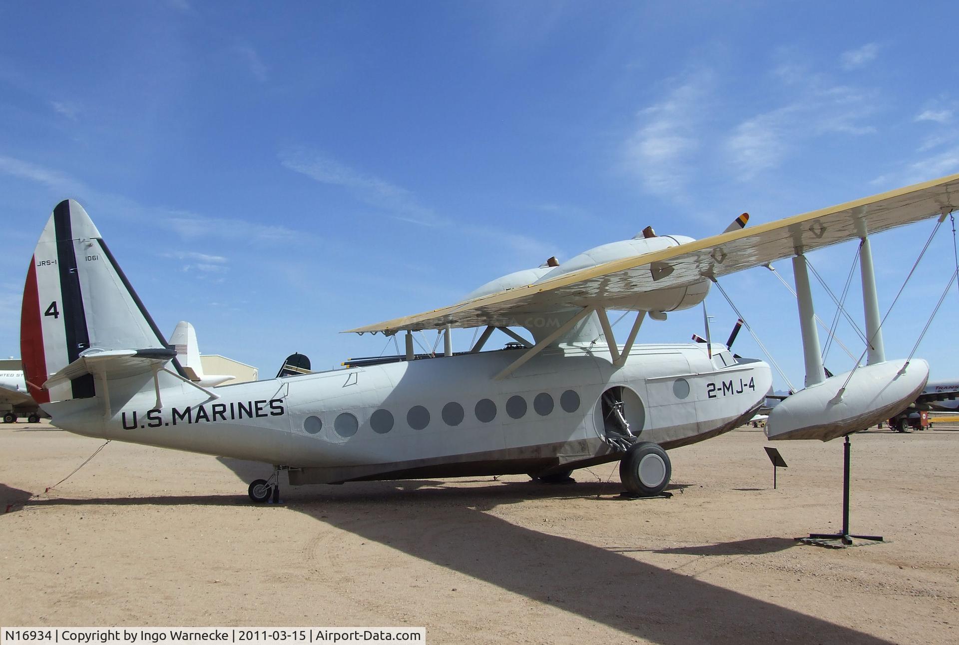 N16934, 1936 Sikorsky S-43 C/N 4325, Sikorsky S-43 