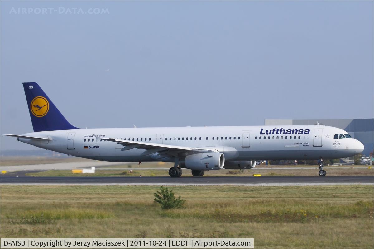 D-AISB, 1999 Airbus A321-231 C/N 1080, Airbus A321-231