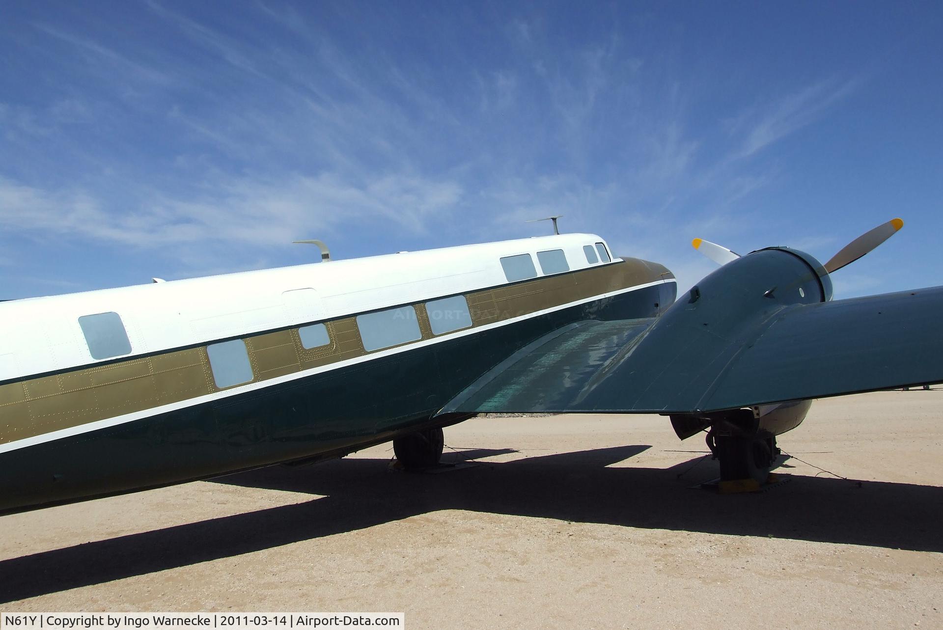 N61Y, 1939 Douglas B-23 Dragon Dragon C/N 2737, Douglas B-23 Dragon (converted to executive transport) at the Pima Air & Space Museum, Tucson AZ