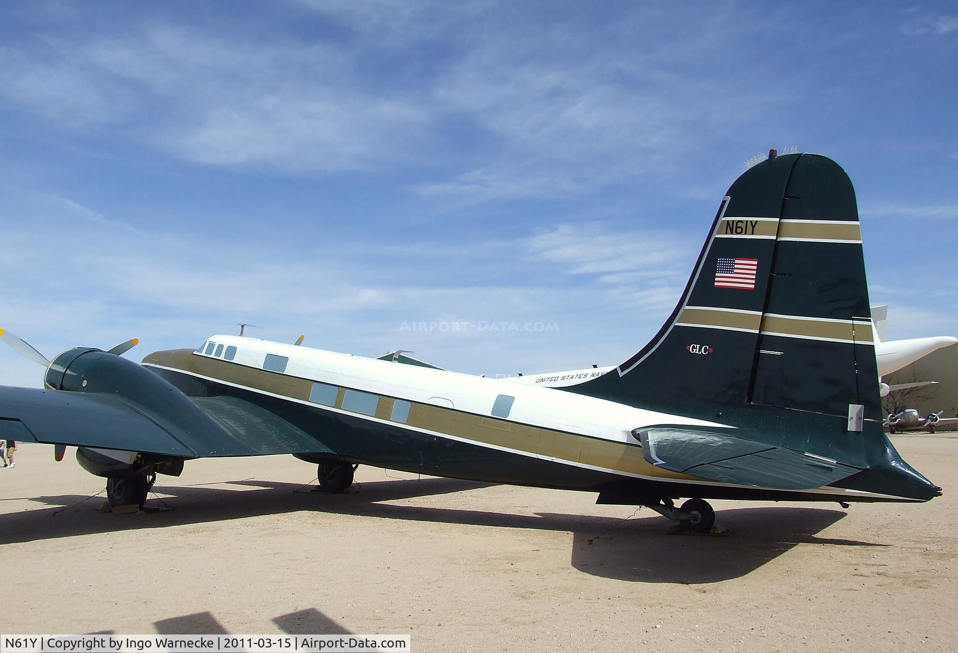 N61Y, 1939 Douglas B-23 Dragon Dragon C/N 2737, Douglas B-23 Dragon (converted to executive transport) at the Pima Air & Space Museum, Tucson AZ