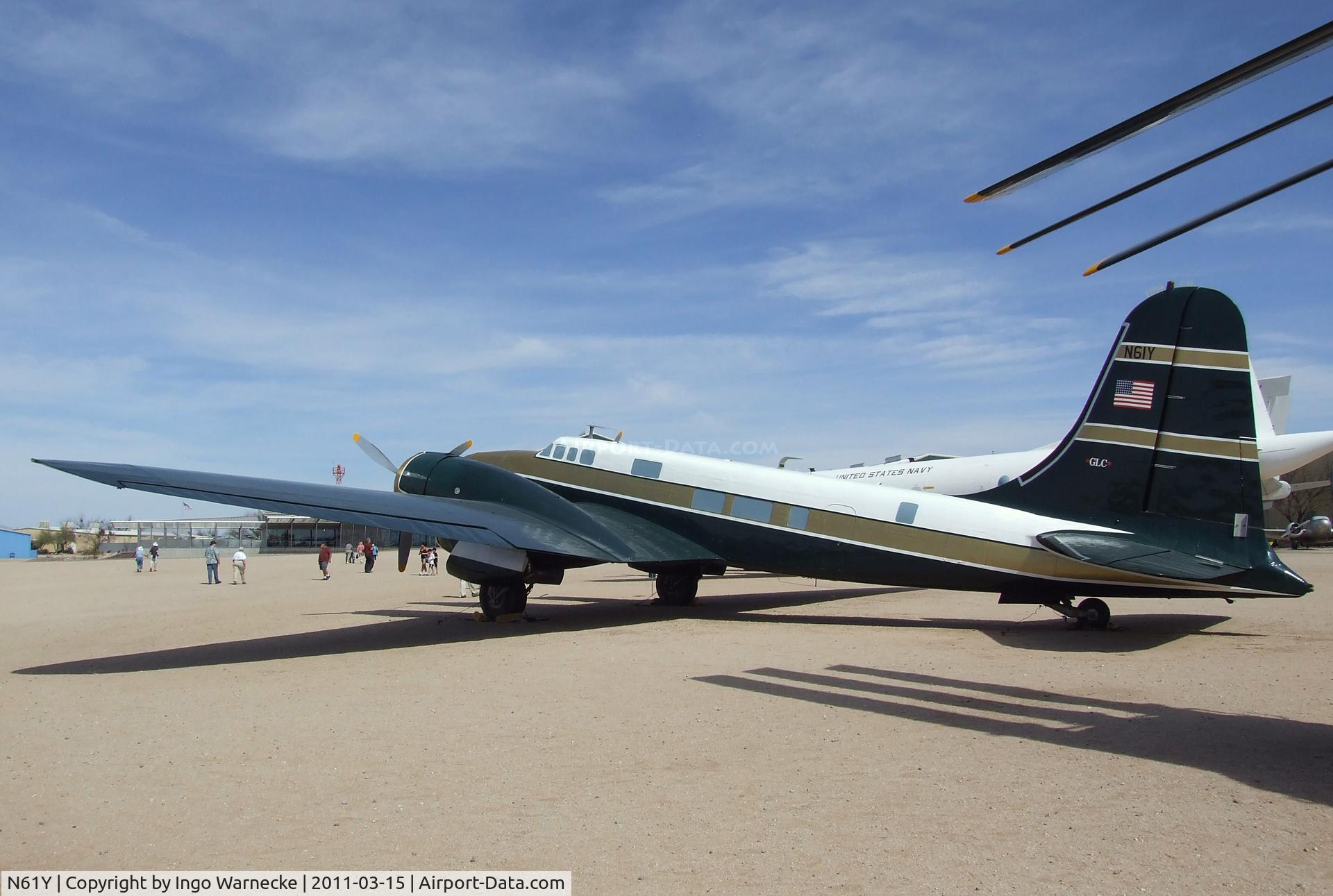 N61Y, 1939 Douglas B-23 Dragon Dragon C/N 2737, Douglas B-23 Dragon (converted to executive transport) at the Pima Air & Space Museum, Tucson AZ