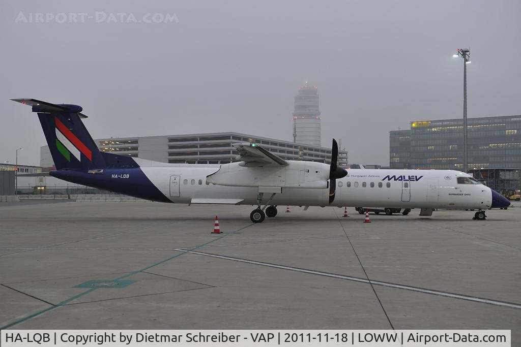 HA-LQB, 2001 De Havilland Canada DHC-8-402Q Dash 8 C/N 4057, Malev Dash 8-400