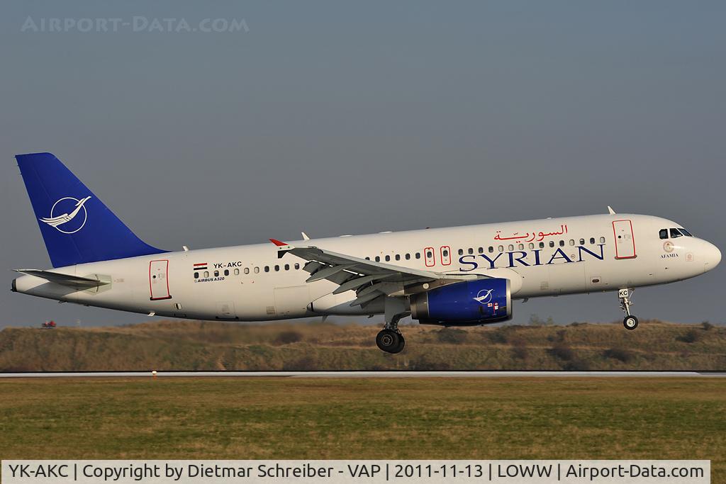 YK-AKC, 1999 Airbus A320-232 C/N 1032, Syrian Air Airbus 320