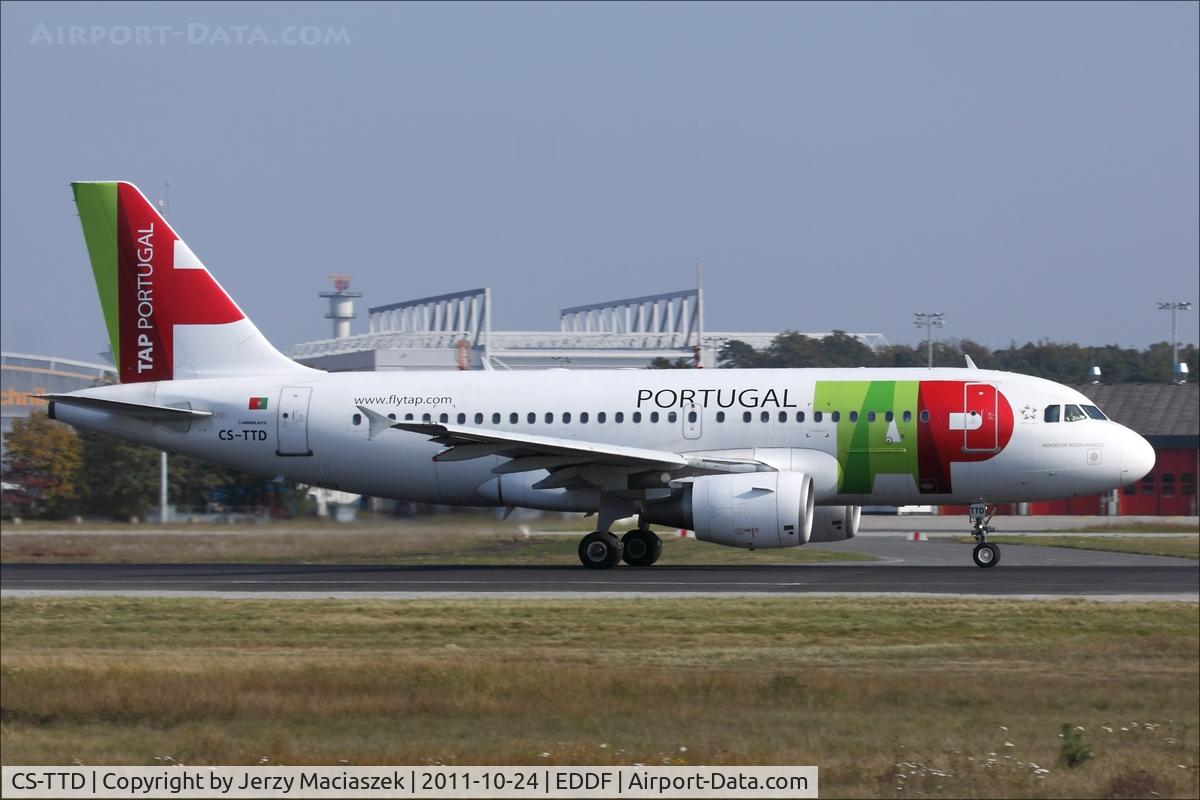 CS-TTD, 1998 Airbus A319-111 C/N 790, Airbus A319-111