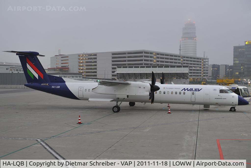 HA-LQB, 2001 De Havilland Canada DHC-8-402Q Dash 8 C/N 4057, Malev Dash 8-400