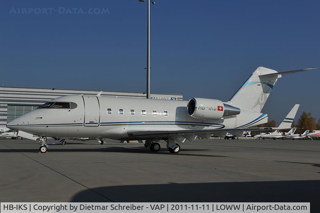 HB-IKS, 1989 Canadair Challenger 601-3A (CL-600-2B16) C/N 5042, CL600