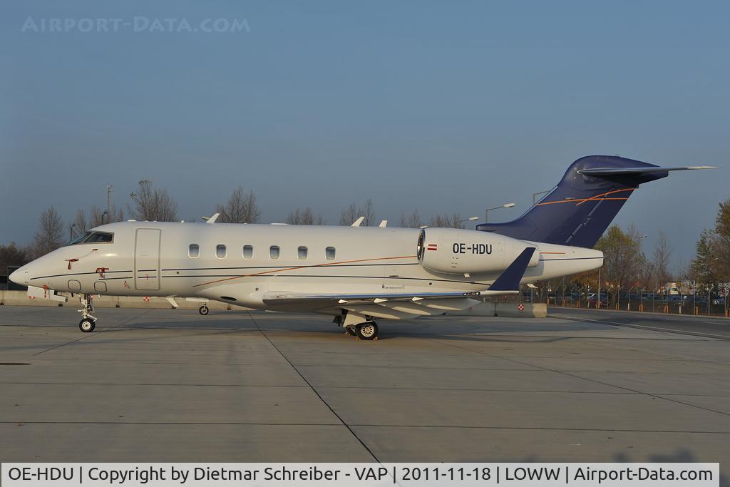 OE-HDU, 2006 Bombardier Challenger 300 (BD-100-1A10) C/N 20094, Bombardier BD100