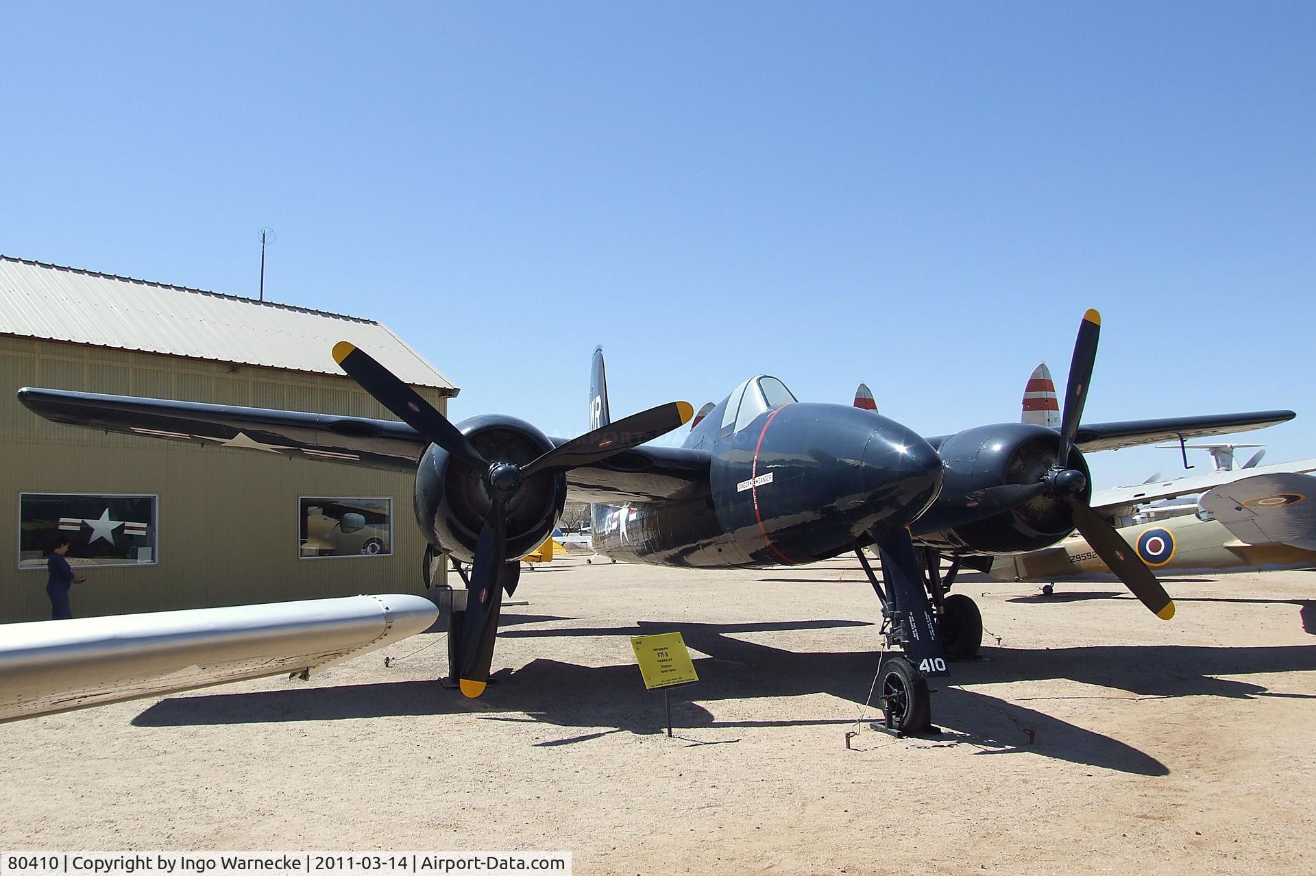 80410, Grumman F7F-3 Tigercat C/N C.152, Grumman F7F-3 Tigercat at the Pima Air & Space Museum, Tucson AZ