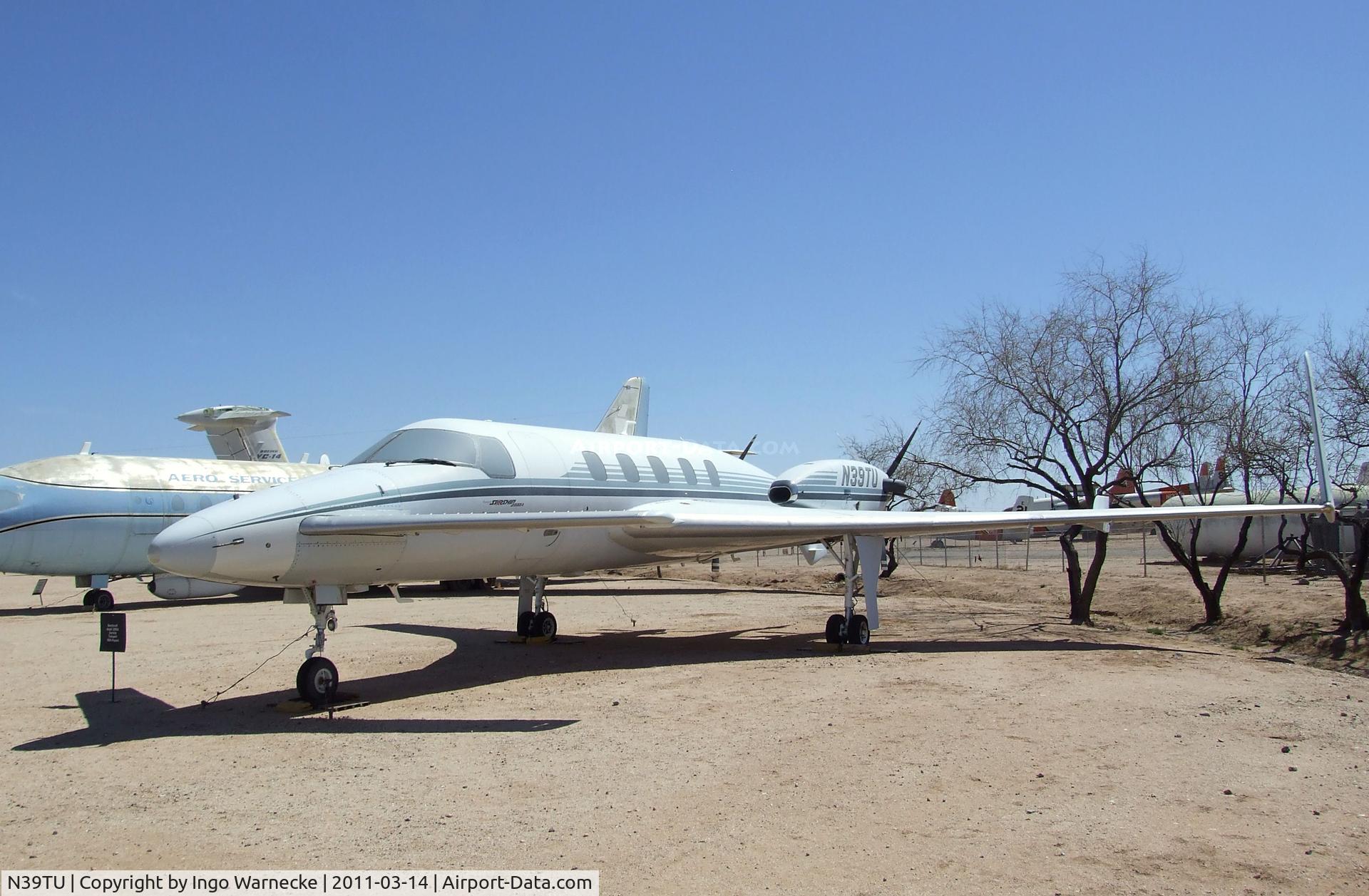 N39TU, 1991 Beech 2000A Starship 1 Starship 1 C/N NC-23, Beechcraft 2000 Starship at the Pima Air & Space Museum, Tucson AZ