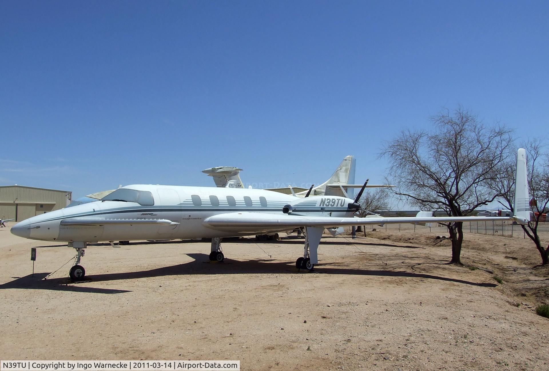 N39TU, 1991 Beech 2000A Starship 1 Starship 1 C/N NC-23, Beechcraft 2000 Starship at the Pima Air & Space Museum, Tucson AZ