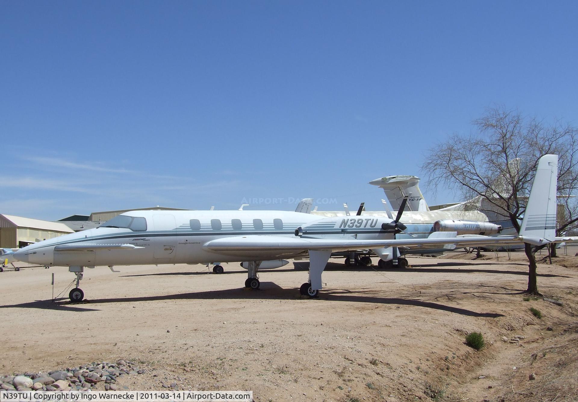 N39TU, 1991 Beech 2000A Starship 1 Starship 1 C/N NC-23, Beechcraft 2000 Starship at the Pima Air & Space Museum, Tucson AZ