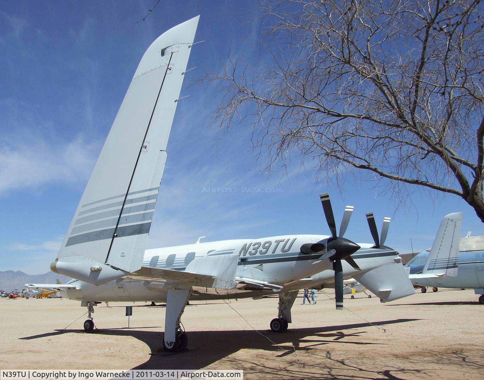 N39TU, 1991 Beech 2000A Starship 1 Starship 1 C/N NC-23, Beechcraft 2000 Starship at the Pima Air & Space Museum, Tucson AZ