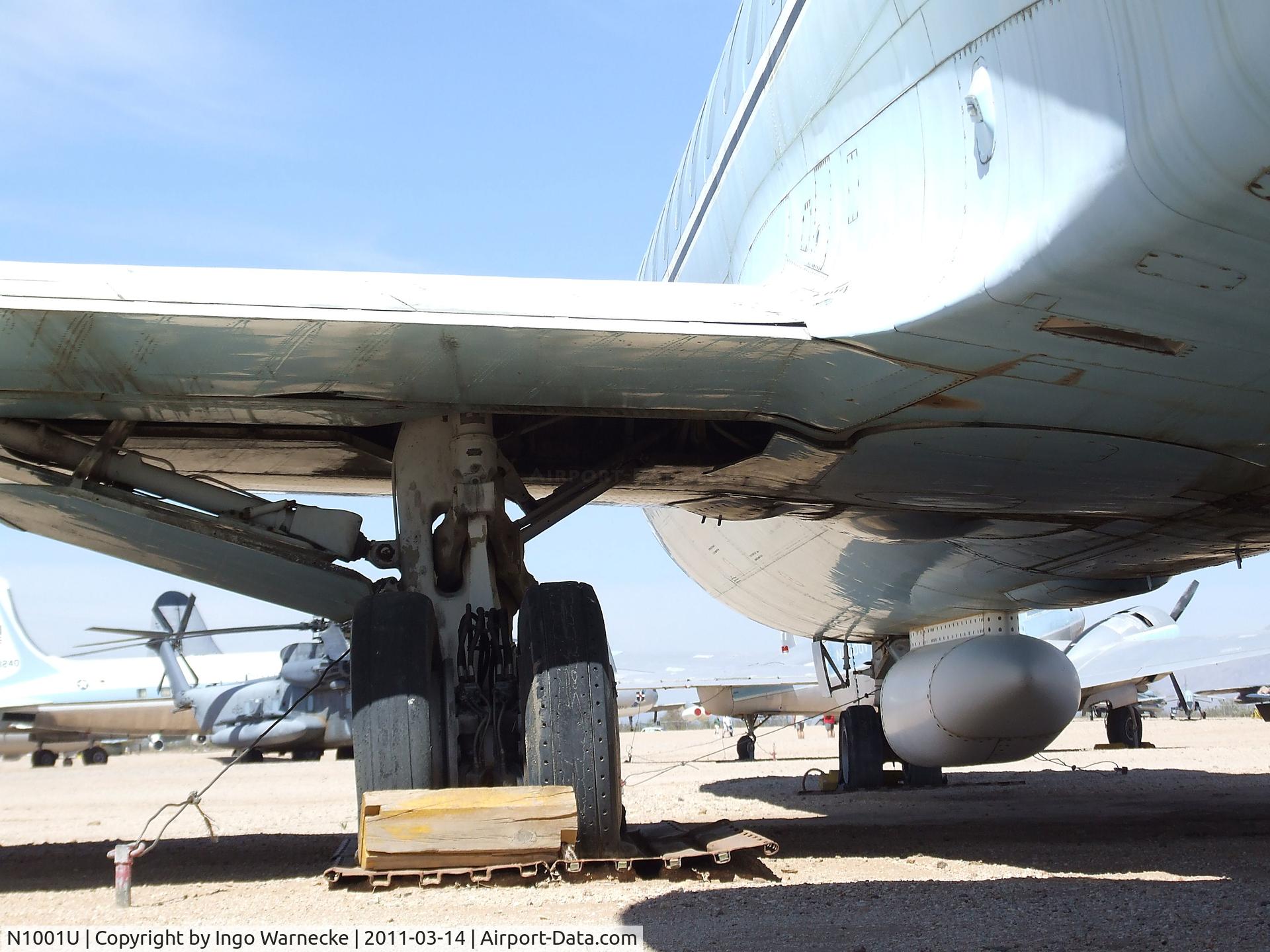 N1001U, 1961 Sud Aviation SE-210 Caravelle VI-R C/N 86, Sud Aviation SE.210 Caravelle VIR at the Pima Air & Space Museum, Tucson AZ