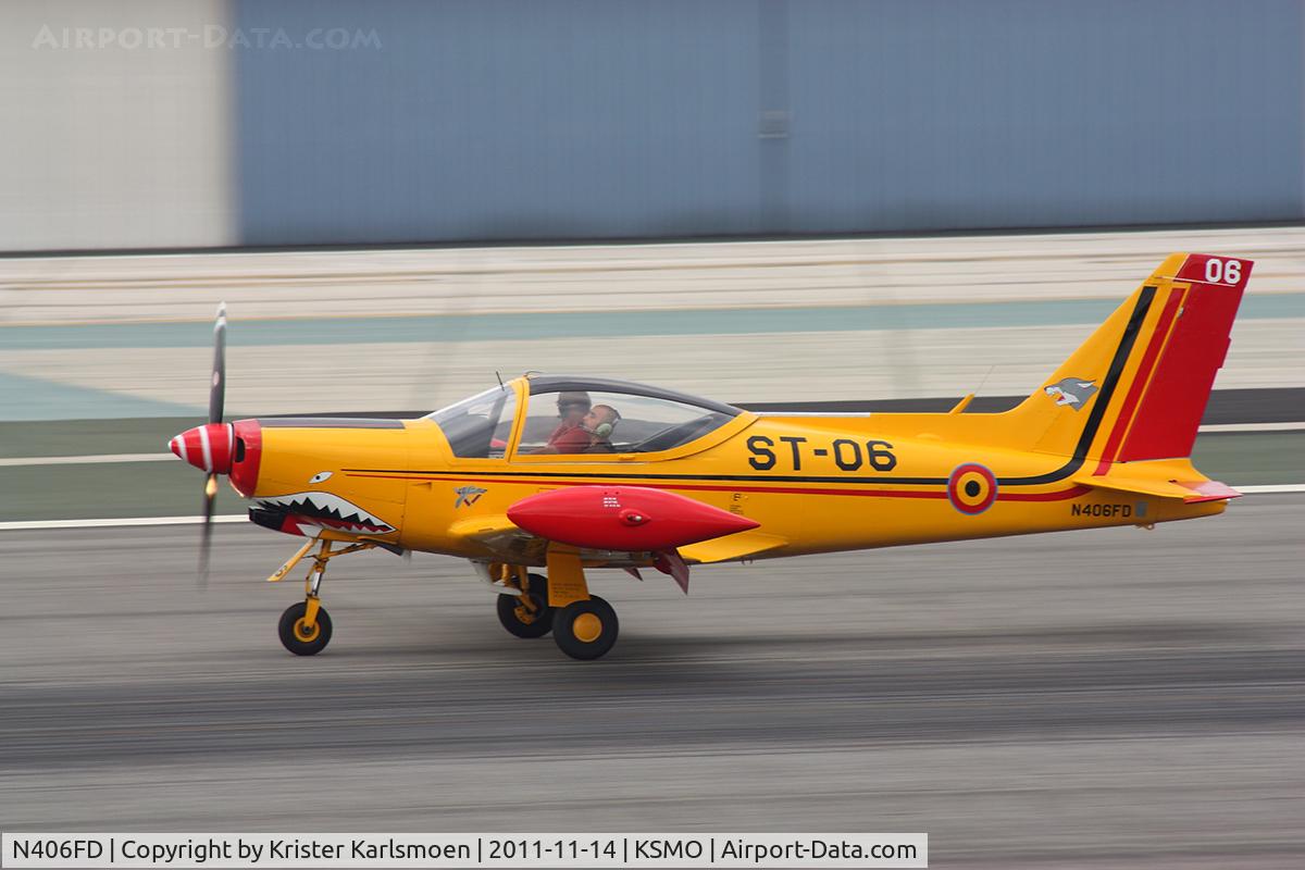 N406FD, 1990 SIAI-Marchetti SF-260D C/N 771, Nice.