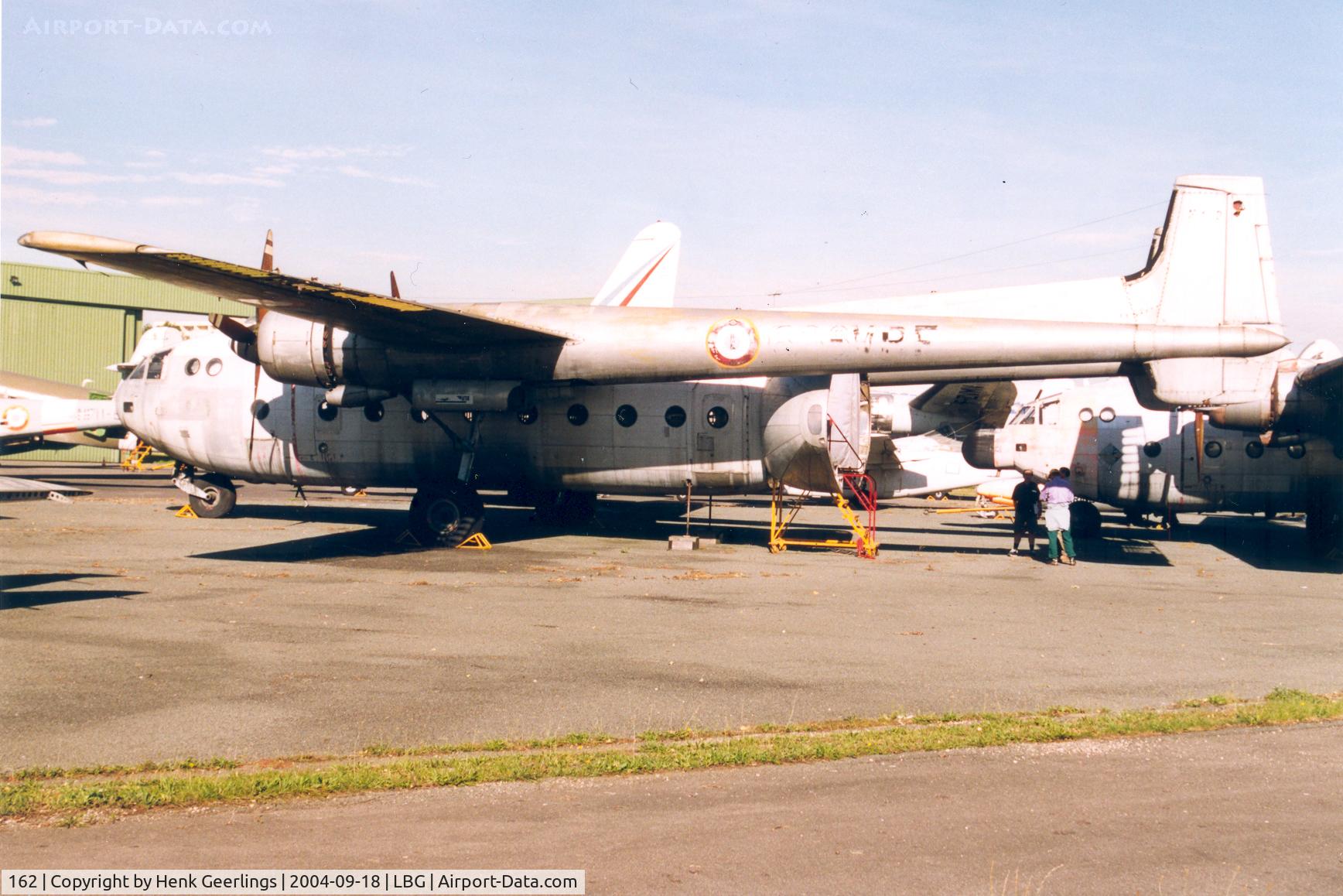 162, Nord N-2501F Noratlas C/N 162, Musee de l'air at Le Bourget , Dungy section ; French AF.,
Noratlas