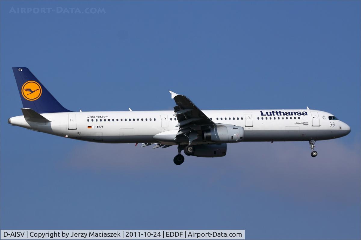 D-AISV, 2009 Airbus A321-231 C/N 4050, Airbus A321-231