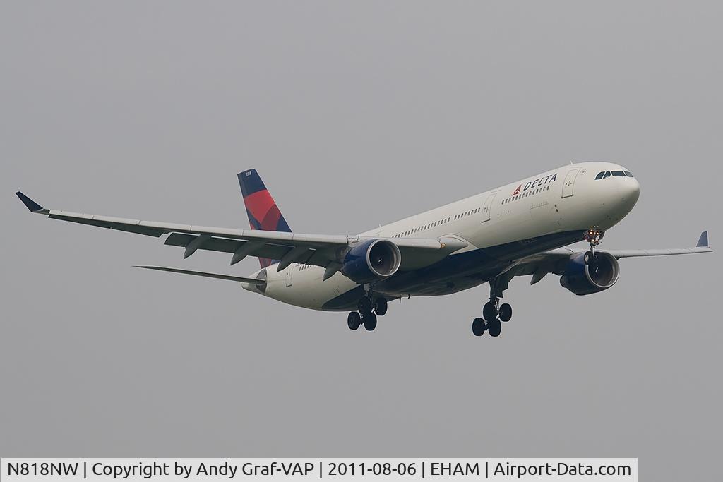 N818NW, 2007 Airbus A330-323 C/N 0857, Delta Airlines A330-300