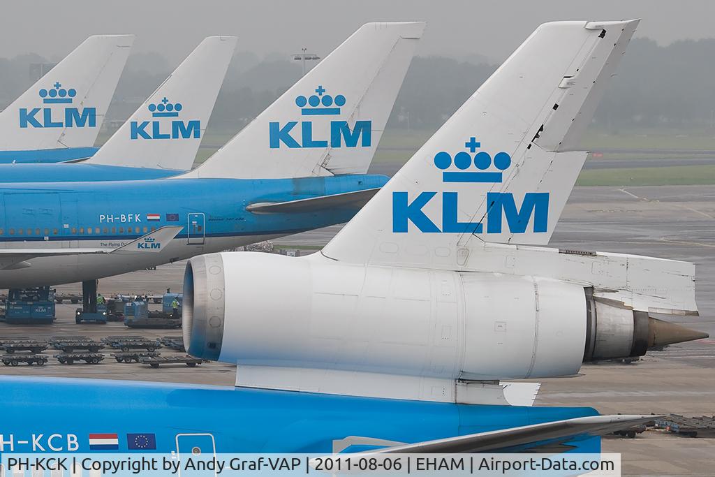 PH-KCK, 1997 McDonnell Douglas MD-11 C/N 48564, KLM MD11