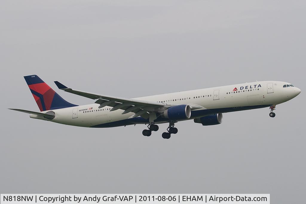 N818NW, 2007 Airbus A330-323 C/N 0857, Delta Airlines A330-300