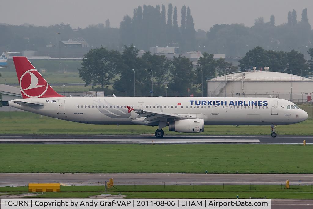TC-JRN, 2011 Airbus A321-231 C/N 4654, Turkish Airlines A321