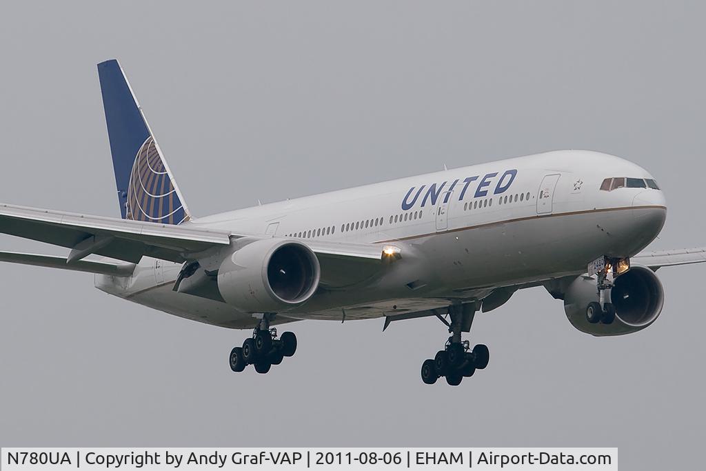 N780UA, 1996 Boeing 777-222 C/N 26944, United Airlines 777-200