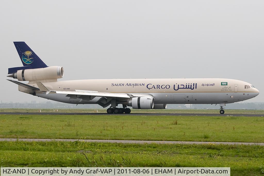 HZ-AND, 1997 McDonnell Douglas MD-11F C/N 48777, Saudi Arabian Cargo MD11