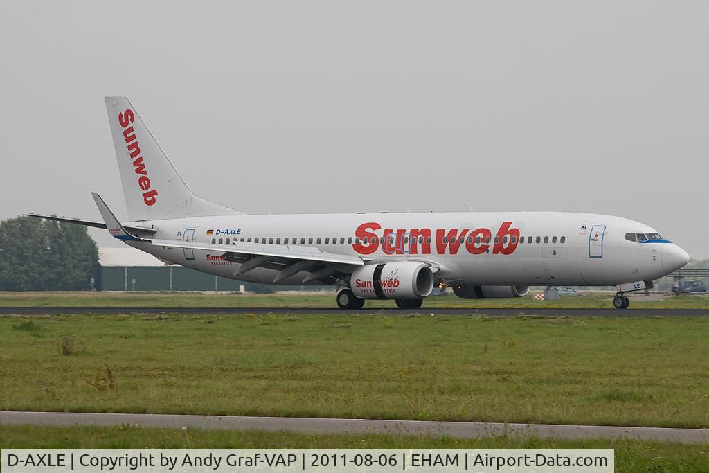 D-AXLE, 2007 Boeing 737-8Q8 C/N 30724, XL Airways 737-800