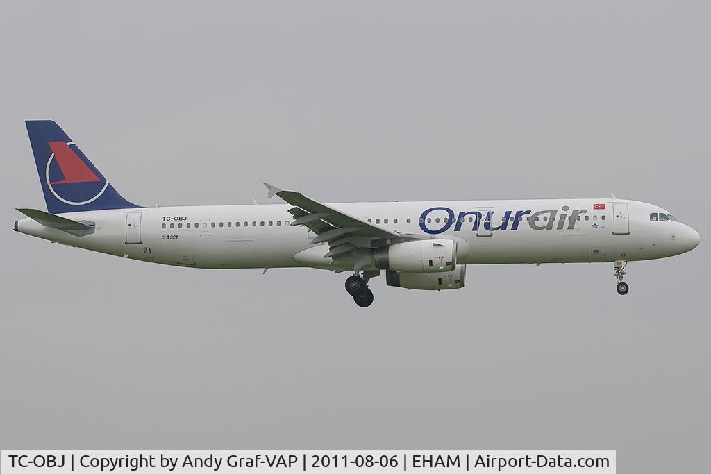 TC-OBJ, 1998 Airbus A321-231 C/N 835, Onur Air A321