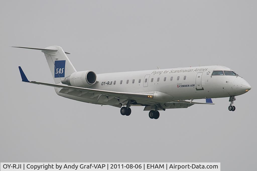 OY-RJI, 1995 Canadair CRJ-100LR (CL-600-2B19) C/N 7093, Scandinavian Airlines CRJ