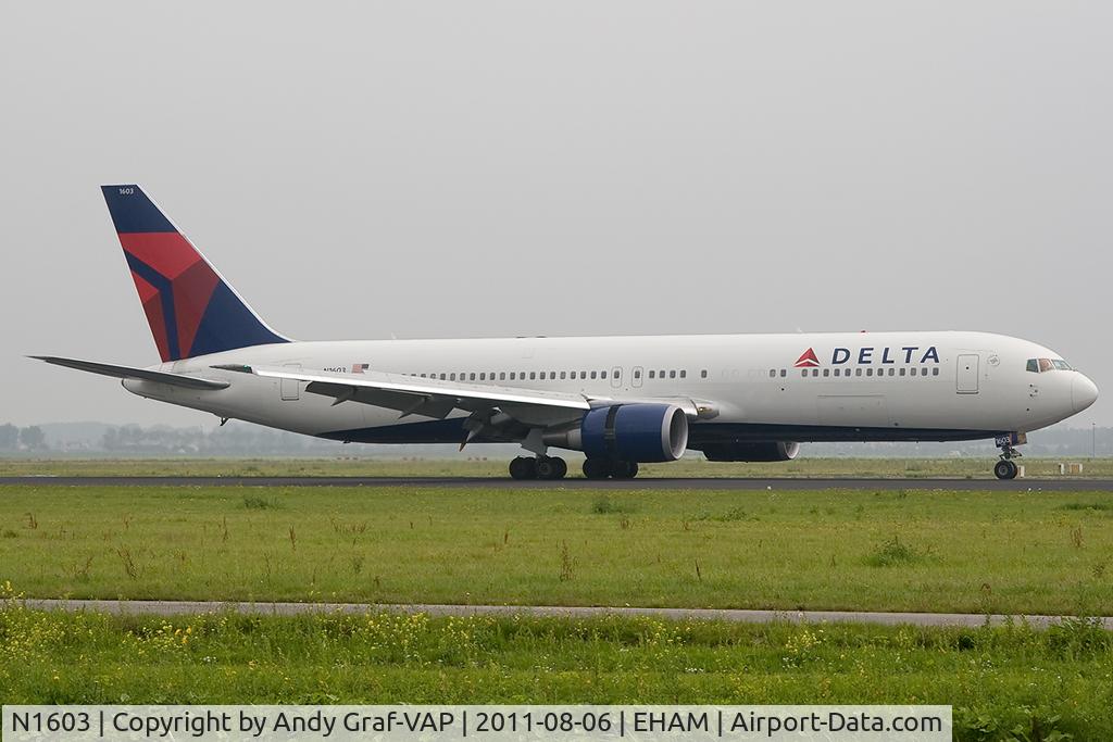 N1603, 1999 Boeing 767-332 C/N 29695, Delta Airlines 767-300