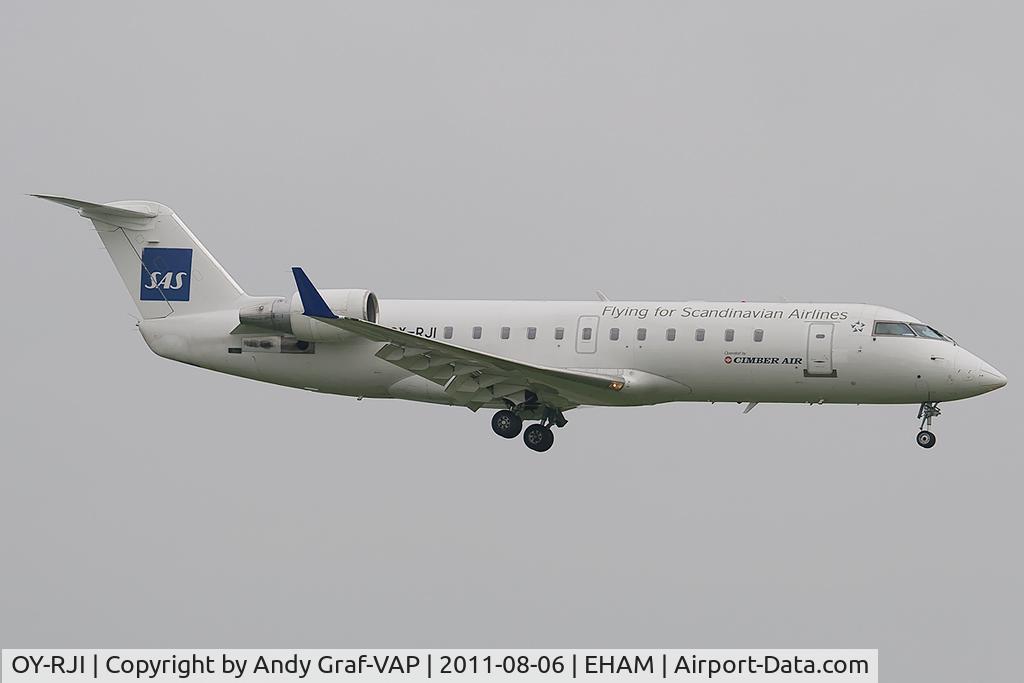 OY-RJI, 1995 Canadair CRJ-100LR (CL-600-2B19) C/N 7093, Scandinavian Airlines CRJ