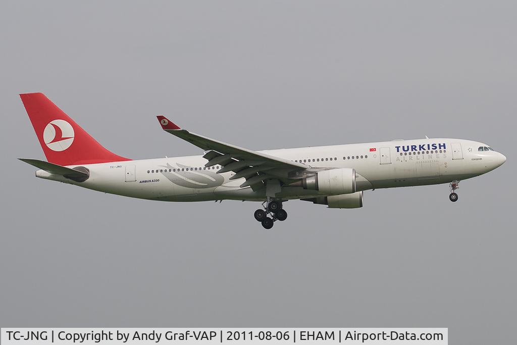 TC-JNG, 2002 Airbus A330-202 C/N 504, Turkish Airlines A330-200