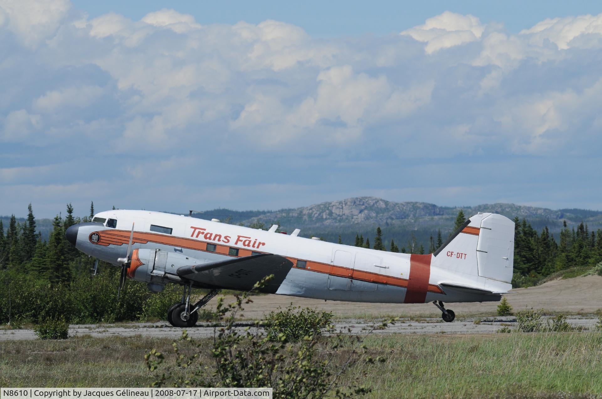 N8610, 1943 Douglas DC3C-S1C3G (C-47B) C/N 14170, The plane in Canada before the sale in U S A