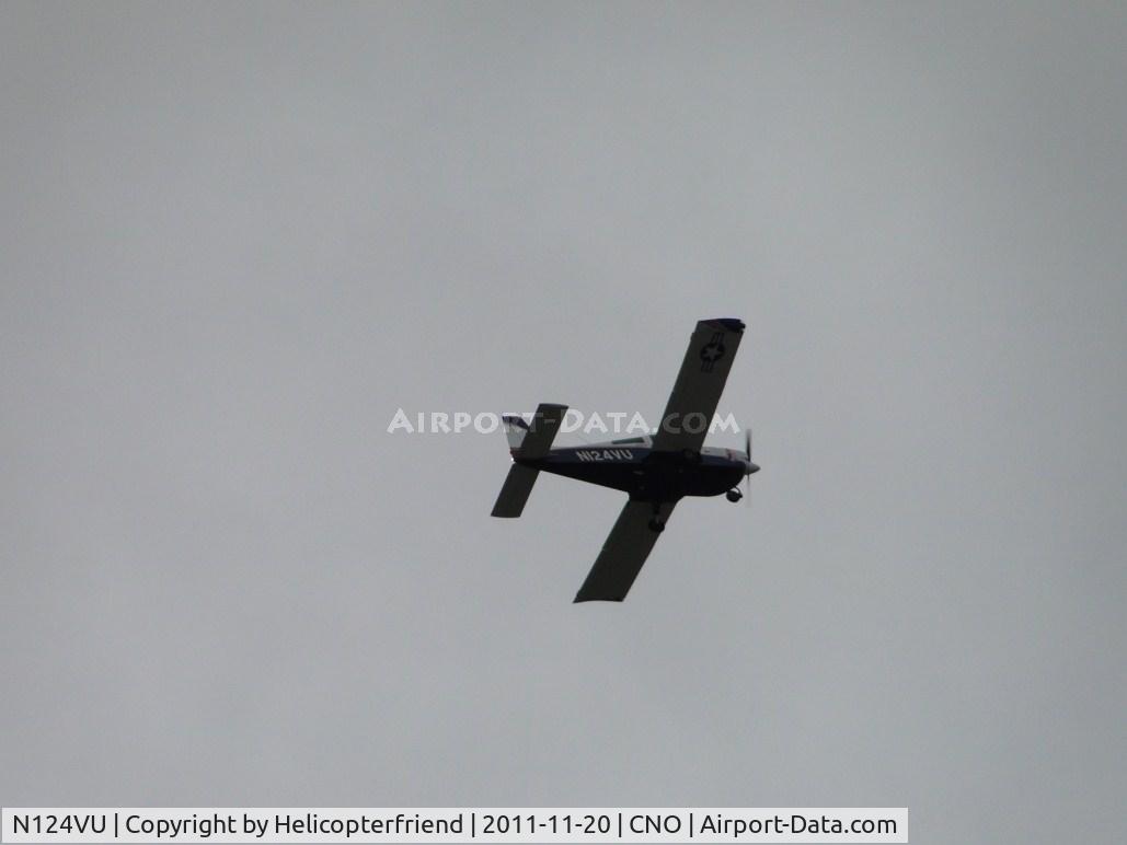 N124VU, 1991 American General AG-5B Tiger C/N 10060, High missed approach and turning southbound, just as rain is starting