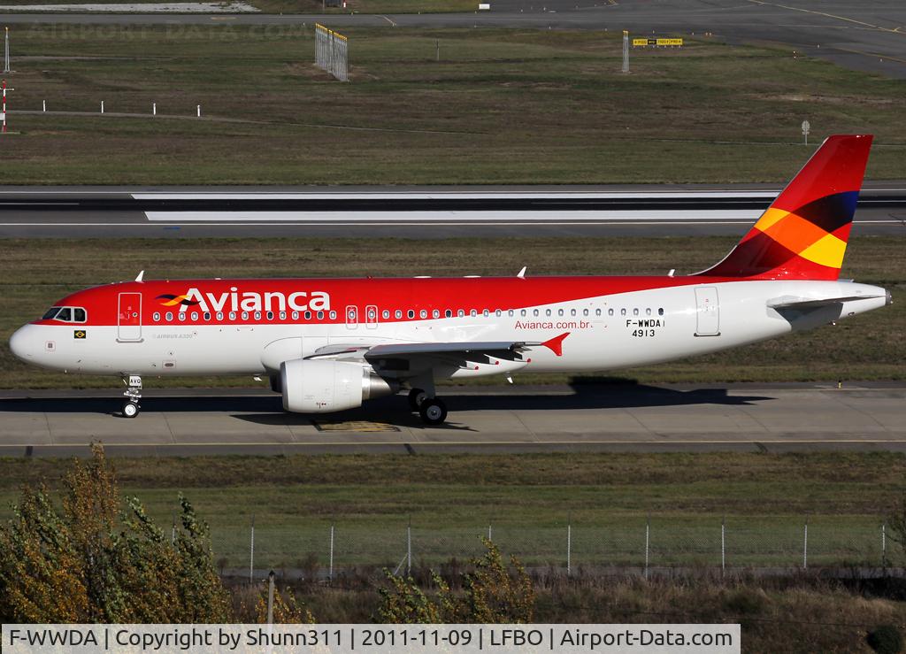 F-WWDA, 2011 Airbus A320-214 C/N 4913, C/n 4913 - To be PR-AVQ