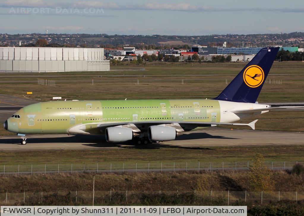 F-WWSR, 2011 Airbus A380-841 C/N 072, C/n 0072 - For Lufthansa as D-AIMI
