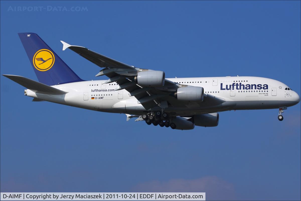 D-AIMF, 2011 Airbus A380-841 C/N 066, Airbus A380-841
