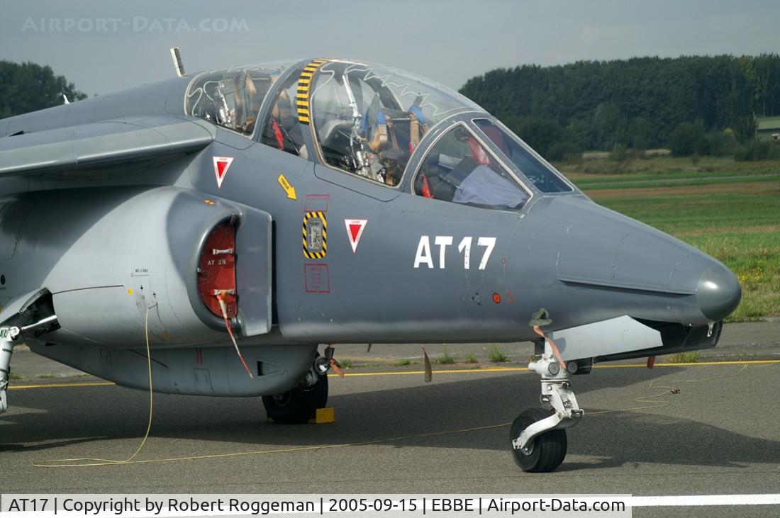 AT17, 1979 Dassault-Dornier Alpha Jet 1B C/N B17/1061, European Trainers Meet 2005