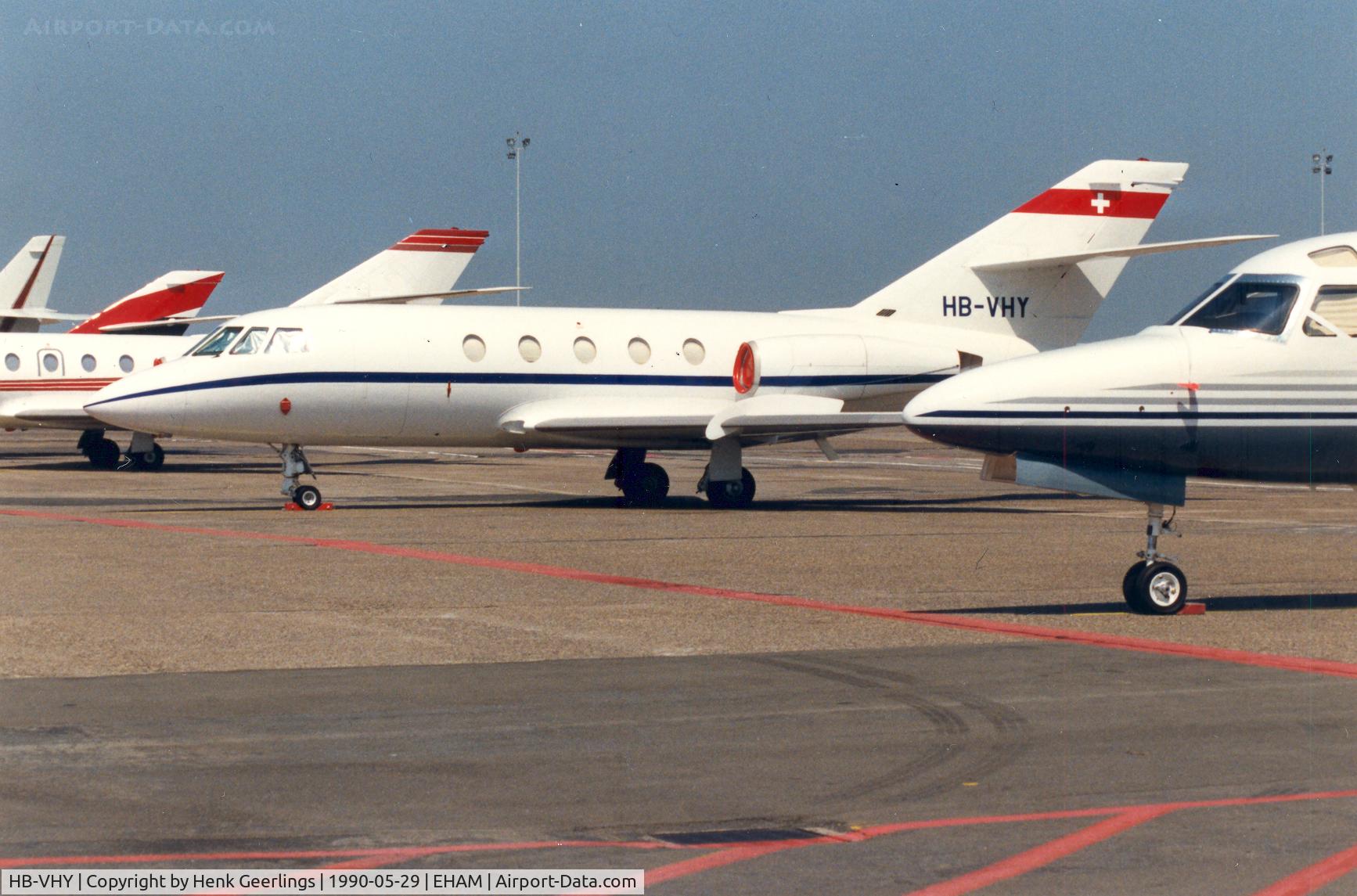 HB-VHY, 1982 Dassault Falcon (Mystere) 20F C/N 429, Aero Leasing