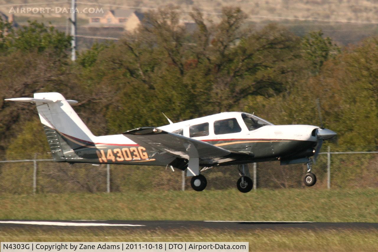 N4303G, 1983 Piper PA-28RT-201T Arrow IV C/N 28R-8331035, At Denton Municipal Airport