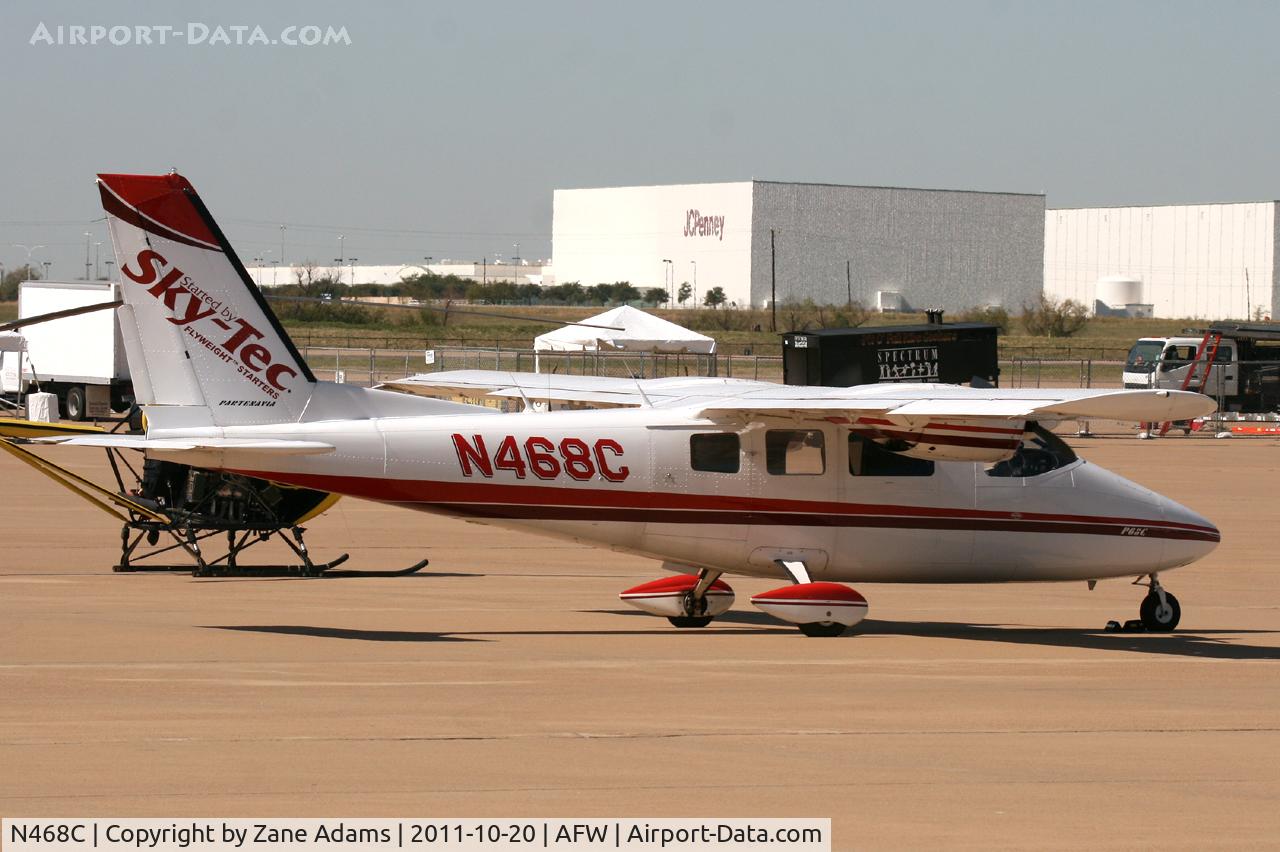 N468C, 1980 Partenavia P-68C C/N 213, At Alliance Airport - Fort Worth, TX