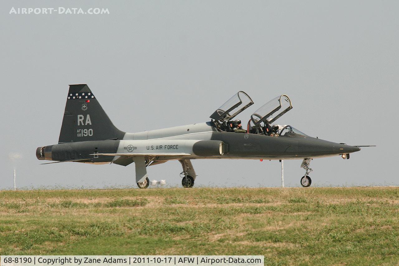 68-8190, 1968 Northrop T-38A-75-NO Talon C/N T.6195, At Alliance Airport