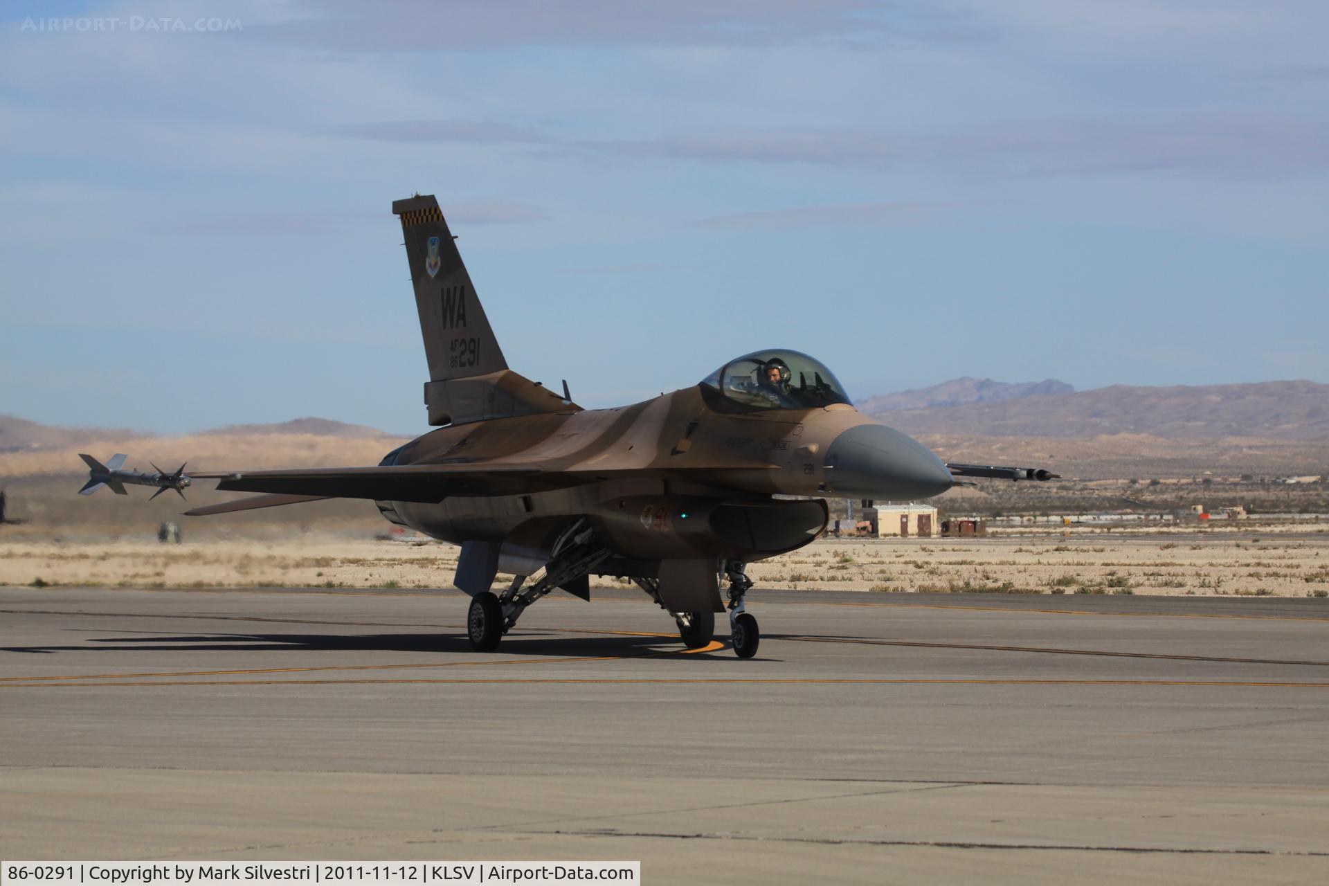 86-0291, 1986 General Dynamics F-16C Fighting Falcon C/N 5C-397, Aviation Nation 2011