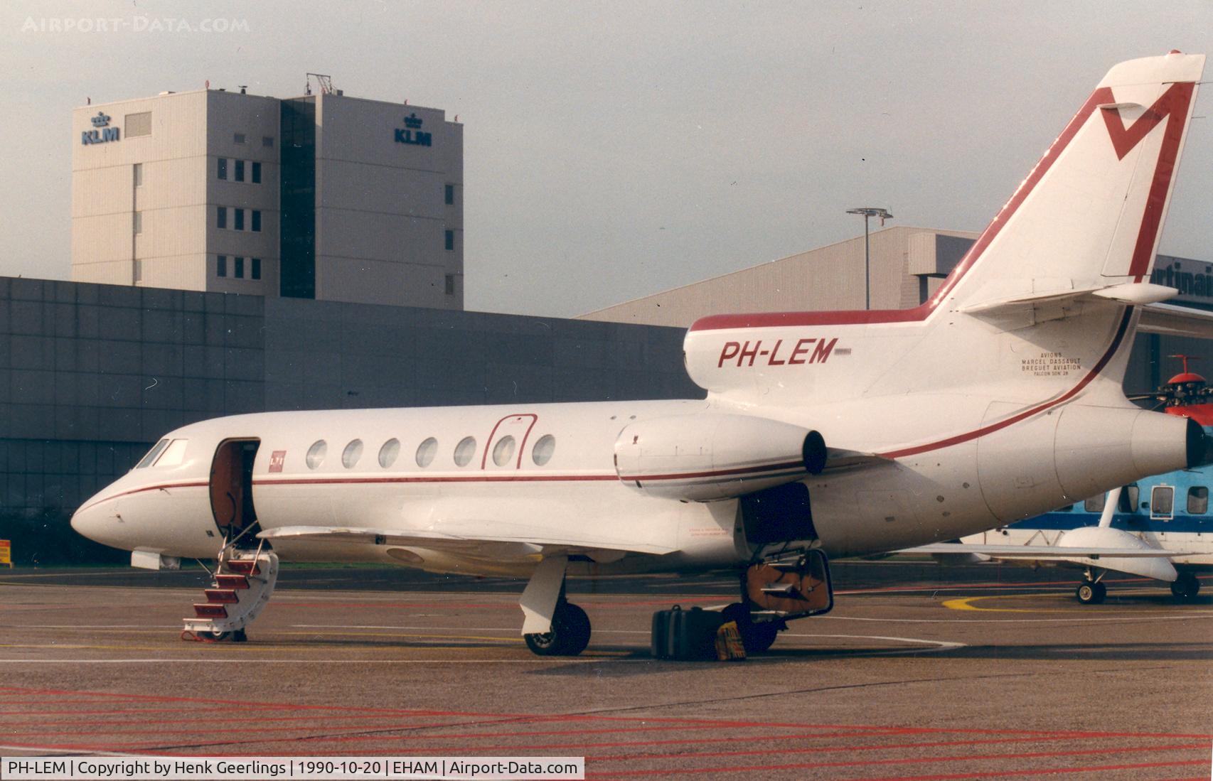 PH-LEM, 1980 Dassault Falcon 50 C/N 28, Larmag Investment