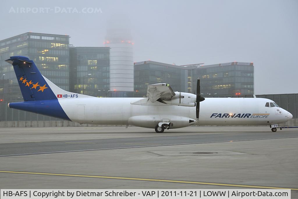 HB-AFS, 1990 ATR 72-201 C/N 198, Farnair ATR72