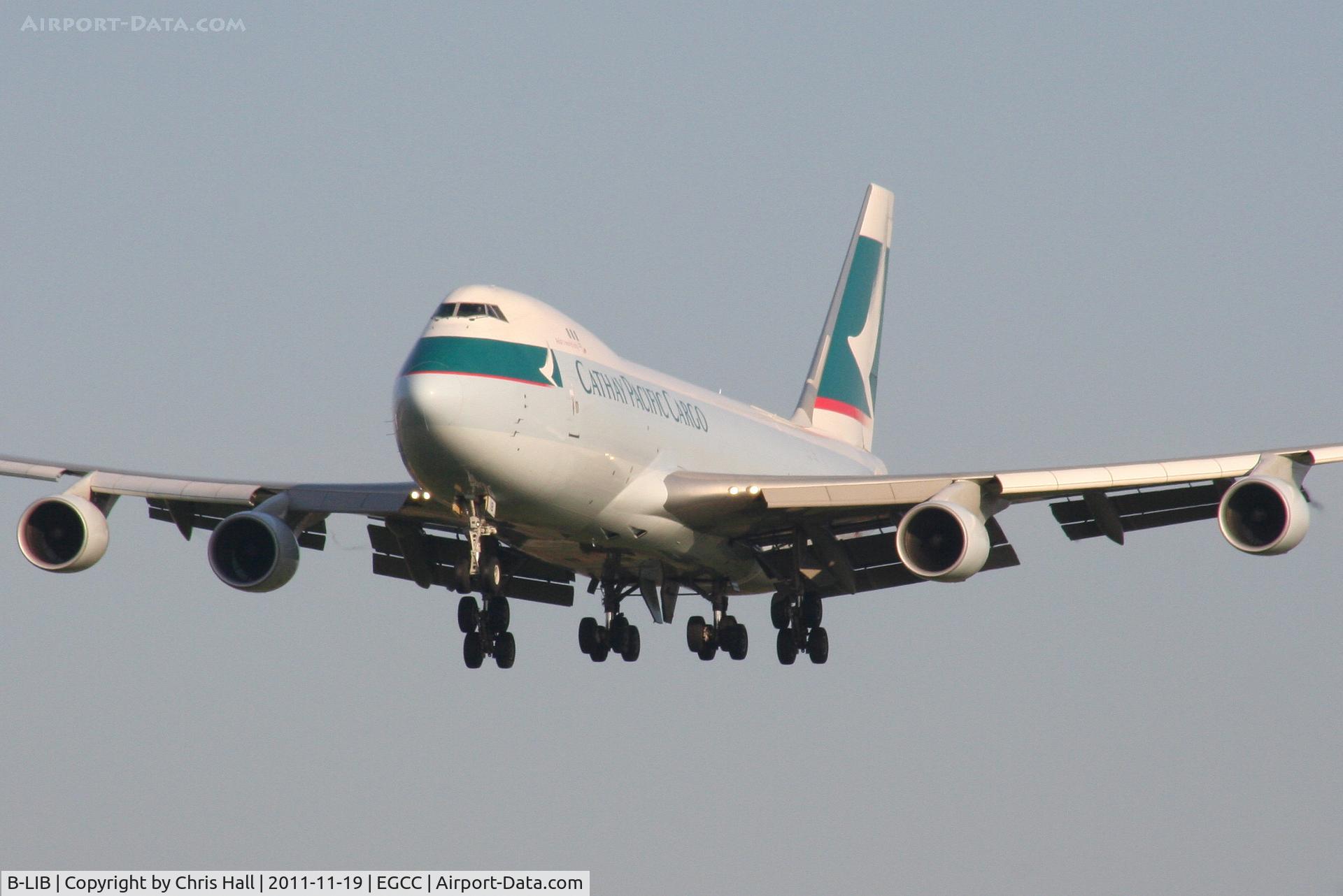 B-LIB, 2008 Boeing 747-467ERF C/N 36867, Cathay Pacific
