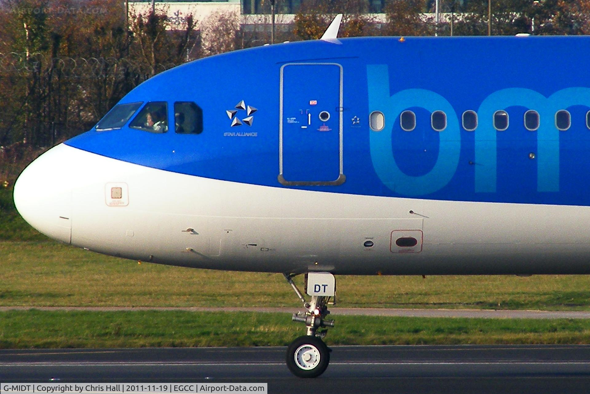 G-MIDT, 2001 Airbus A320-232 C/N 1418, bmi British Midland