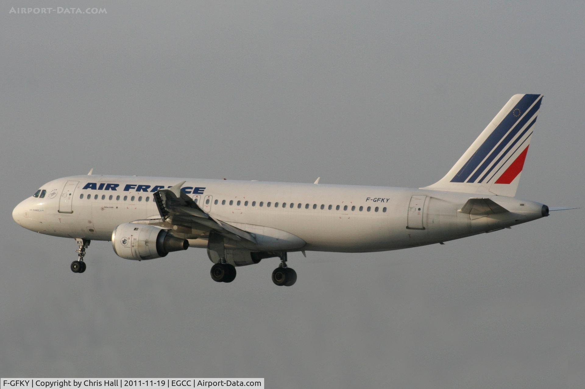 F-GFKY, 1991 Airbus A320-211 C/N 0285, Air France
