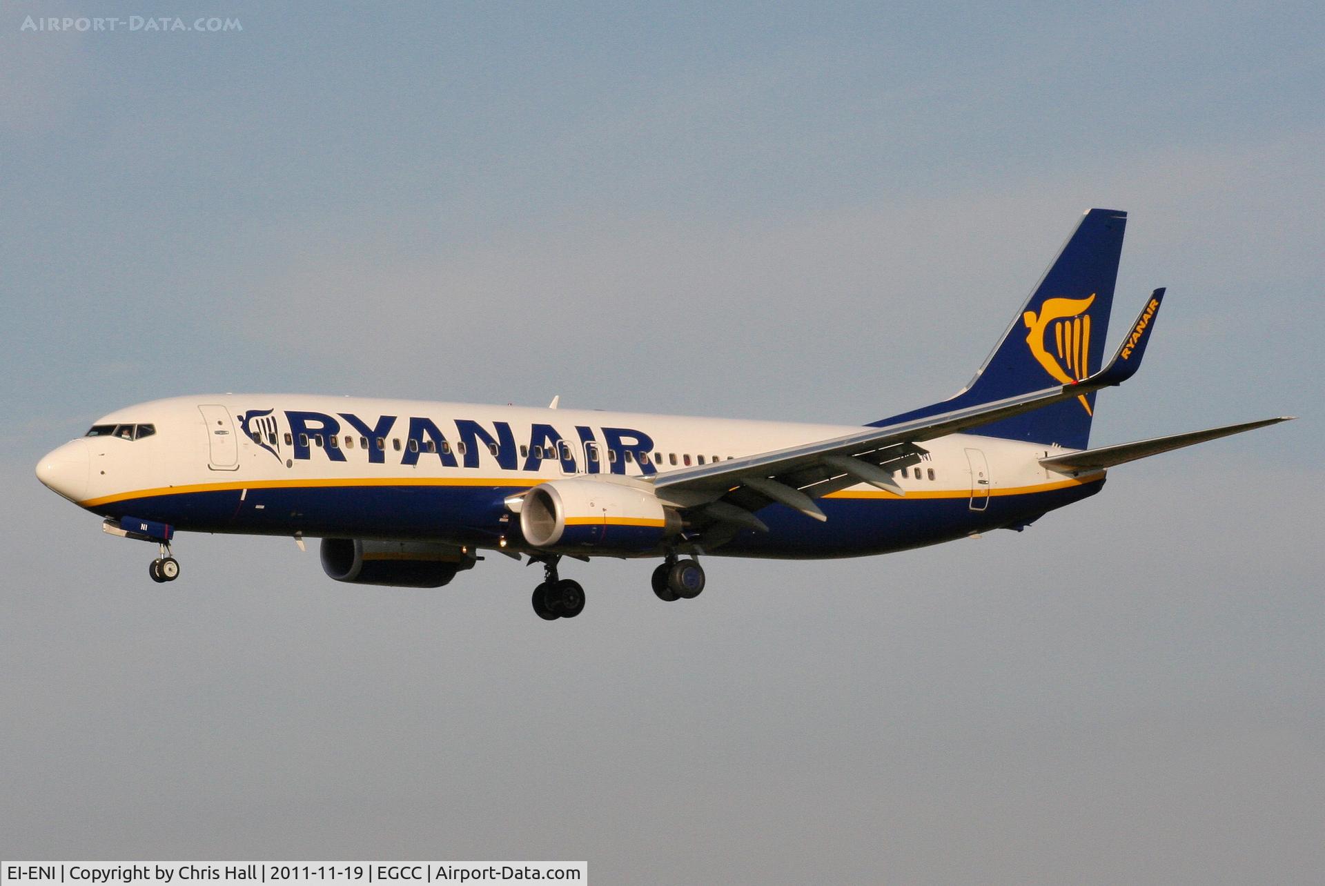EI-ENI, 2010 Boeing 737-8AS C/N 40300, Ryanair